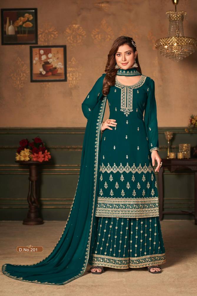 Vaani 20 Wedding Wear Georgette Designer Heavy Salwar Kameez Collection
